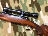 Mannlicher Schönauer Model 52 30-06 w/Claw Mount Hensoldt 4x, CA OK! - 5 of 15