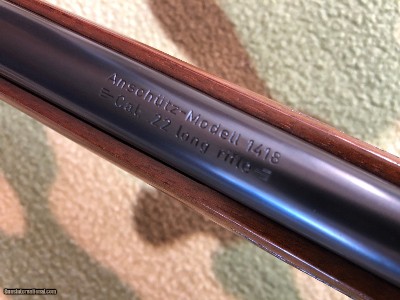 Anschutz 22LR Model 1418 Mannlicher Stock Double Set Triggers - Image 14 of 14