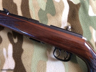 Anschutz 22LR Model 1418 Mannlicher Stock Double Set Triggers - Image 6 of 14