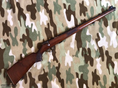 Anschutz 22LR Model 1418 Mannlicher Stock Double Set Triggers - Image 2 of 14