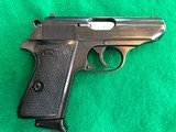Walther PPK/S 380acp 9mm Kurz W. Germany C&R 1970 CA OK! - 3 of 8
