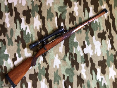 Mauser 98 8mm Sporter Mannlicher, Voigtlander, Claw Mounts, CA/C&R OK! - Image 2 of 14