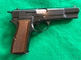 Browning Hi Power 9mm Belgium mfg 1978 Nice! CA OK! - 1 of 7