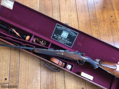 Holland & Holland 30 Super Magazine Rifle, Cased, Nice!