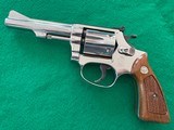 S&W NICKEL Kit Gun, Pinned and Recessed, Model 34 34-1 22LR 4