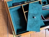Huey Double Rifle Oak and Leather Trunk Case - 2 of 11