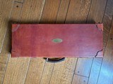 Huey Double Rifle Oak and Leather Trunk Case - 8 of 11