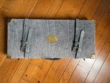 Elephant Hide Double Rifle Oak and Leather Trunk Case - 2 of 10