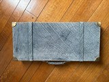 Elephant Hide Double Rifle Oak and Leather Trunk Case - 4 of 10