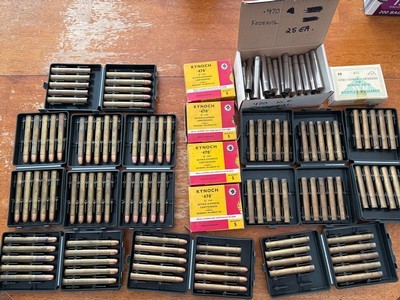 470 Nitro Express Ammunition and Brass