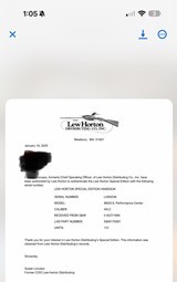 PERFORMANCE CENTER SMITH AND WESSON 625-6 LEW HORTON 1-131 - 3 of 15