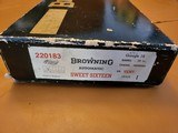 Browning A5 Round Knob Sweet Sixteen New in Box 1966 PRISTINE - 2 of 20
