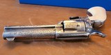 Rare Colt SAA 45LC Engraved Antique Nickel 4.75" - 10 of 20