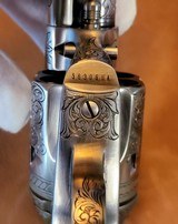 Rare Colt SAA 45LC Engraved Antique Nickel 4.75" - 9 of 20