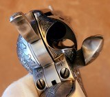 Rare Colt SAA 45LC Engraved Antique Nickel 4.75" - 12 of 20