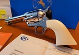 Colt SAA .45LC Nickel Finish 4 3/4" Barrell 3rd Gen 1992 Dated - 7 of 20