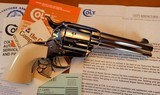 Colt SAA .45LC Nickel Finish 4 3/4" Barrell 3rd Gen 1992 Dated - 17 of 20