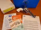 Colt SAA .45LC Nickel Finish 4 3/4" Barrell 3rd Gen 1992 Dated - 5 of 20