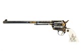 Colt SAA .45 LC Buntline 12" "Tex & Patches" 1957 2nd Gen Master Engraver Michael "Mike" Dubber - 2 of 20