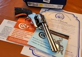 Colt Single Action Army 4.75" Barrel Bright Nickel Finish NIB - 13 of 20
