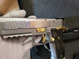 Sig Sauer P226 X-Six Gold Luxury! Factory New! Collector Quality German Mastershop! - 4 of 7