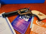 Colt Custom Gun Shop .44-40 Single Action Army 4.75" Barrel Stag Grips NIB for sale - 17 of 20