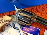 Colt Custom Gun Shop .44-40 Single Action Army 4.75" Barrel Stag Grips NIB for sale - 9 of 20