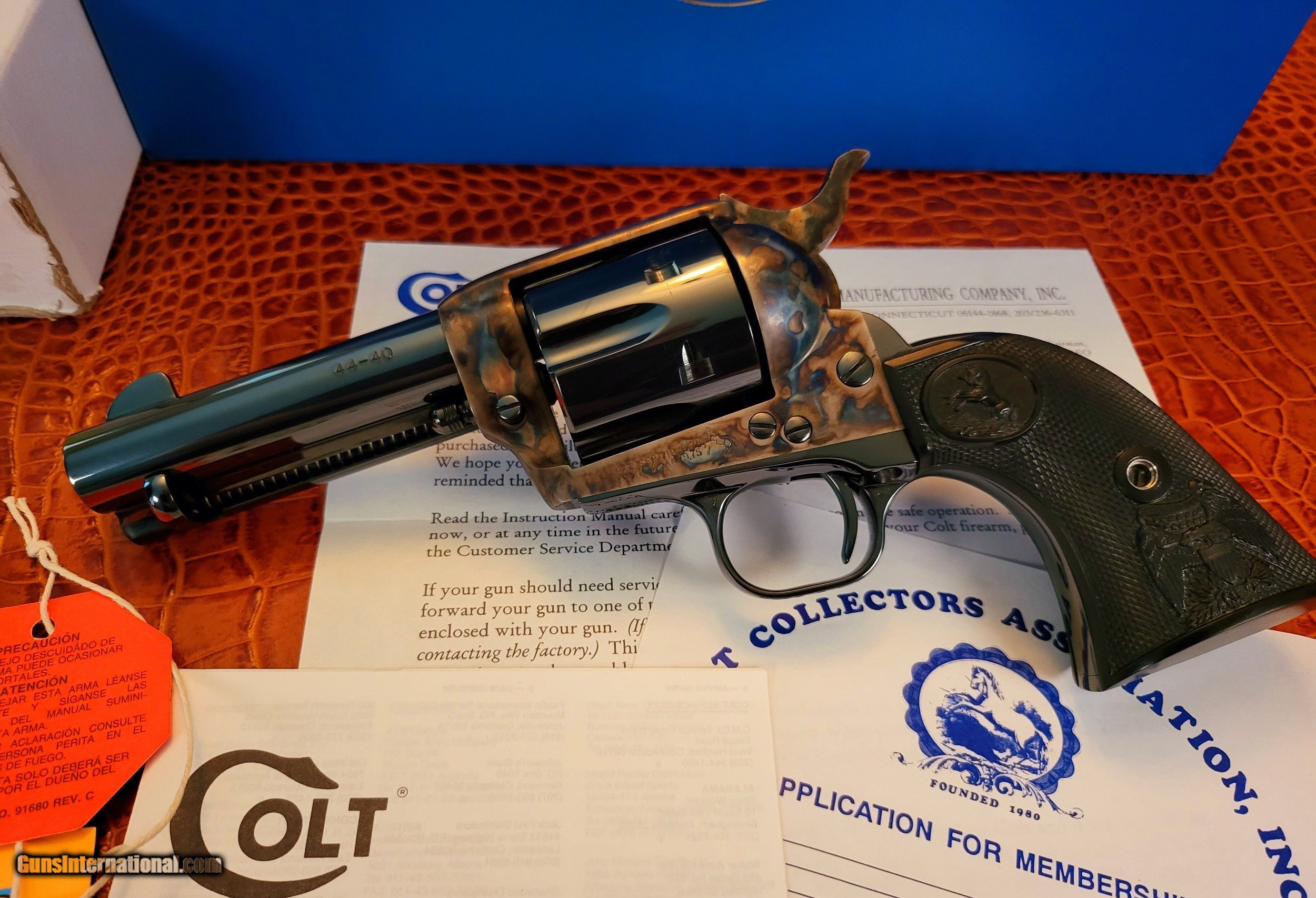 トイガン COLT SINGLE ACTION CIVIRIAN 4 3/4 Original U.S. Colt Single Action Army Revolver in .38 W.C.F.