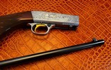 BROWNING BELGIUM SA 22 GRADE III ENGRAVED COLLECTORS W/ CASE WHEEL SIGHT BROWNING ATD GRADE III SA-22 - 12 of 19