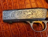 BROWNING BELGIUM SA 22 GRADE III ENGRAVED COLLECTORS W/ CASE WHEEL SIGHT BROWNING ATD GRADE III SA-22 - 6 of 19