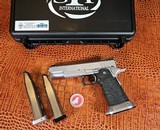 NICE! STI INTERNATIONAL MODEL 2011 BEDELL CUSTOM SLIDE SCHUEMANN CLASSIC BARREL 40 S&W NEW MBX MAGS - 6 of 20