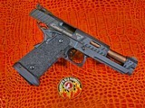 TARAN TACTICAL TTI JW3 COMBAT MASTER 9MM SIGHT-BLOCK CUSTOM DISPLAY CASE TARAN JOHN WICK 3 PISTOL MARFIONE CUSTOM OTF KNIFE STI - 7 of 20