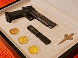 TARAN TACTICAL TTI JW3 COMBAT MASTER 9MM SIGHT-BLOCK CUSTOM DISPLAY CASE TARAN JOHN WICK 3 PISTOL MARFIONE CUSTOM OTF KNIFE STI - 4 of 20