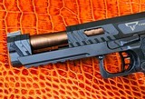 TARAN TACTICAL TTI JW3 COMBAT MASTER 9MM SIGHT-BLOCK CUSTOM DISPLAY CASE TARAN JOHN WICK 3 PISTOL MARFIONE CUSTOM OTF KNIFE STI - 11 of 20