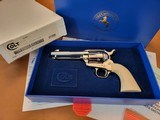 Colt Single Action Army SAA .38-40 Winchester Nickel Finish 4.75