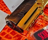 AWESOME SIG SAUER P320 AXG CLASSIC 9MM 2 TONE 24KT GOLD & BLACK CHROME THE TONY MONTANA OF PISTOLS - 1 OZ SILVER SCARFACE - 12 of 20