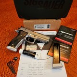 SIG SAUER P226 X-SHORT CLASSIC MASTERSHOP GERMAN PISTOL WITH TWO SETS OF SIG MASTERSHOP GRIPS - 1 of 20