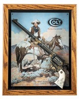 Colt Buntline Special "Tex & Patches" Engraved by Mike Dubber, .45 Caliber Colt Exhibition Grade in Presentation Case Signed - 1 of 18