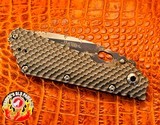 MICK STRIDER CUSTOM "YETI" XL TANTO BLADE DIGI CAMO WITH DOUBLE EDGE GUNNER GRIP TITANIUM HANDLE - 9 of 10