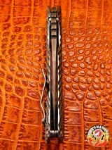 MICK STRIDER CUSTOM "YETI" XL TANTO BLADE DIGI CAMO WITH DOUBLE EDGE GUNNER GRIP TITANIUM HANDLE - 8 of 10