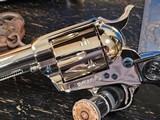 Colt Single Action Army Custom Shop Nickel Revolver 45 Colt. 5.5
