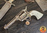 Colt Single Action Army Nickel Revolver .44 Special 4.75