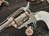 Colt Single Action Army Nickel Revolver .44 Special 4.75