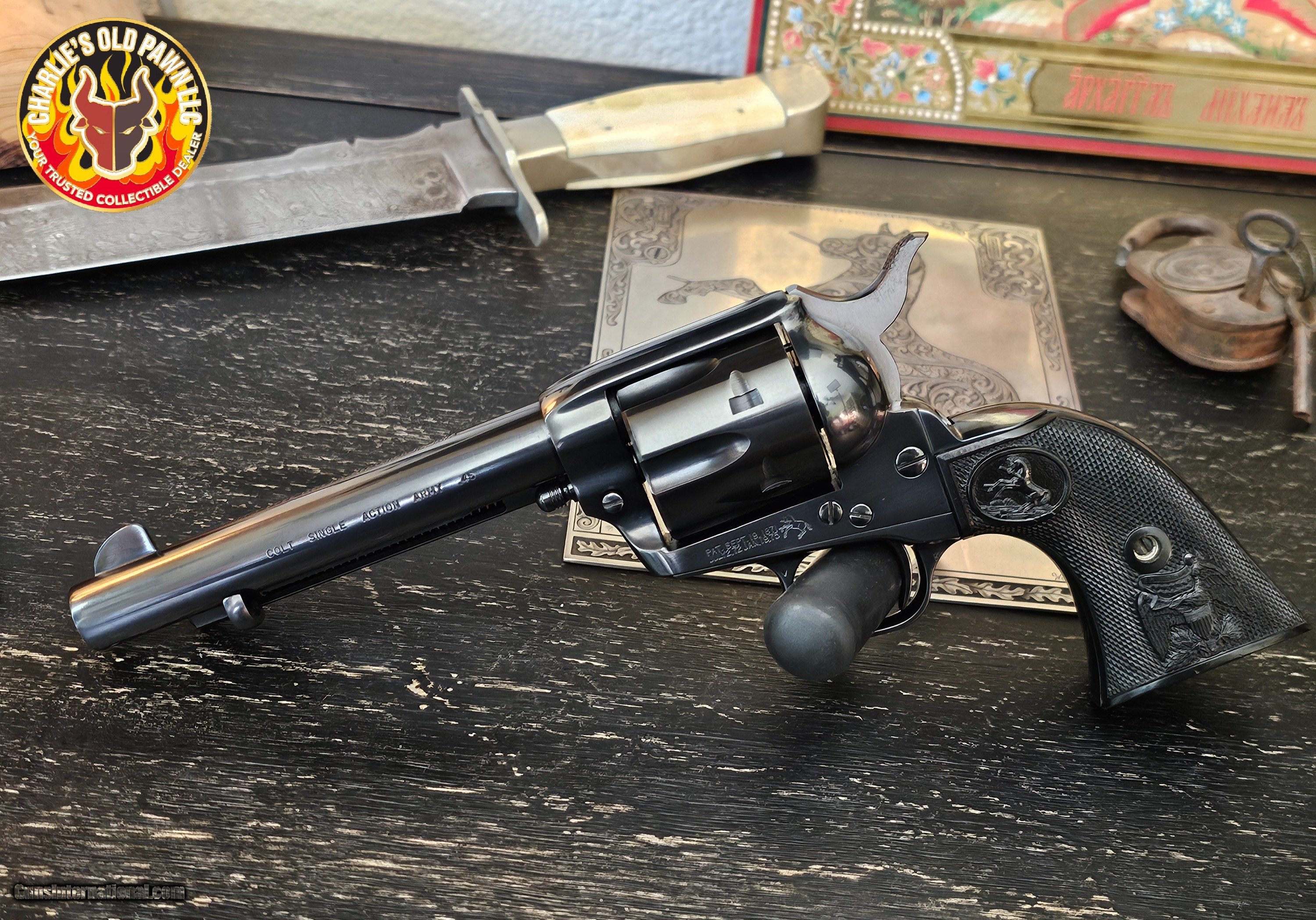1982 Colt Single Action Army 3rd Gen .45 Colt 5.5