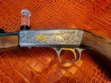 BROWNING BELGIUM ATD.22 SHORT CUSTOM GRADE III ANGELO BEE W/ HARTMAN CASE - 4 of 20