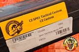 CZ Custom Shop 75 SP01 Tactical Build 6