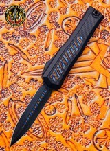Marfione Custom Knives Atreus D/E DLC Cryo Ice Finish w/Flamed Titanium & Carbon Fiber Inlay, Carbon Fiber Button and Flamed Ti Accents - 3 of 17