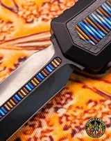 Marfione Custom Knives Atreus D/E DLC Cryo Ice Finish w/Flamed Titanium & Carbon Fiber Inlay, Carbon Fiber Button and Flamed Ti Accents - 10 of 17