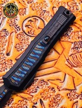 Marfione Custom Knives Atreus D/E DLC Cryo Ice Finish w/Flamed Titanium & Carbon Fiber Inlay, Carbon Fiber Button and Flamed Ti Accents - 8 of 17