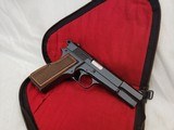 Excellent 1968 Belgium Browning T Series Hi Power In Pouch - 2 of 14